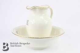 Thomas Goode & Co Spode Wash Bowl and Jug
