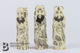 Sanxing Bone Carvings