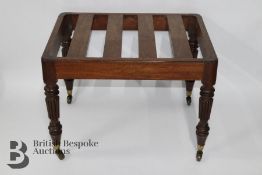 William IV Mahogany Luggage Stool
