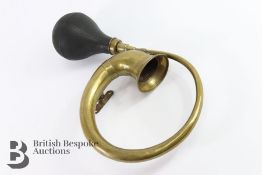 Antique Brass Car Horn
