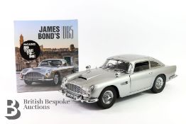 1:8 Scale Model of the James Bond 'Goldfinger' Aston Martin DB5 by Eaglemoss