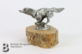 Running Fox Car Mascot