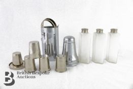 Art Deco Chrome Cocktail Shaker