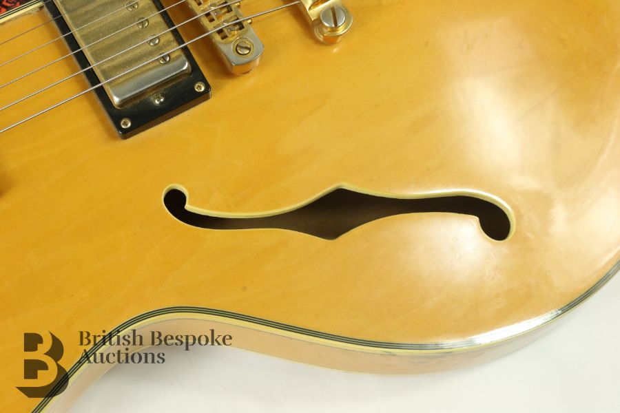 Epiphone Gibson Sheraton Guitar c1989 - Image 6 of 15
