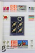 Five Stock Books of Mint Decimal GB Stamps, FV £1750+