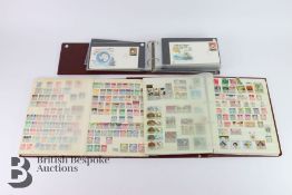 Seven Albums of Commemorative Covers, UK and Foreign