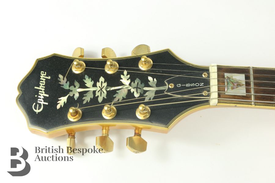 Epiphone Gibson Sheraton Guitar c1989 - Image 9 of 15