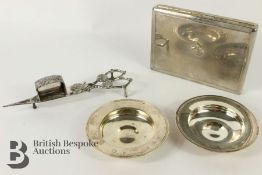 Elizabeth II Silver Pin Dishes