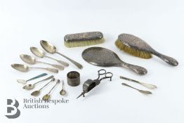 Silver Dressing Table Set
