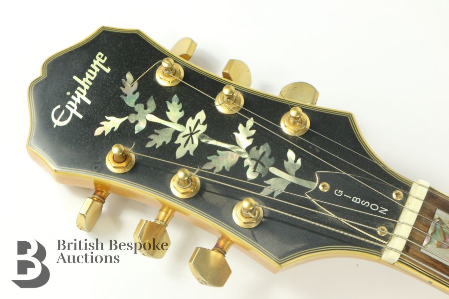 Epiphone Gibson Sheraton Guitar c1989 - Image 10 of 15
