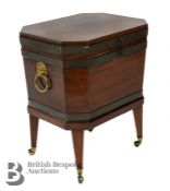 George III Mahogany Wine Cooler