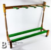 Bespoke Made Oak Guitar Stand