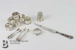 Quantity of Silver Napkin Rings