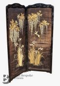 Chinese Bi-Fold Screen