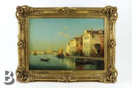 Antoine Bouvard (1875-1957) Oil on Canvas