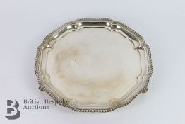 George V Silver Salver