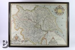Christopher Saxton - Map of Yorkshire