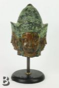Thai Cast Metal Deity