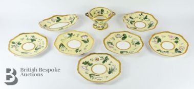 Part Spode Dessert Set