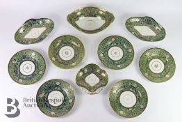 English Porcelain Part Dessert Service