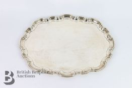 Elizabeth II Large Silver Tray