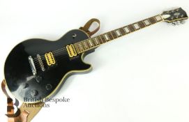 Yamaha Les Paul Style Guitar and Bass Guitar