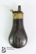 Small Bag-Shaped Powder Flask