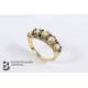 14/15ct Gold Pearl Ring - Image 2 of 3