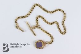 14ct Yellow Gold Fob Chain