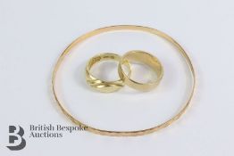Miscellaneous Gold Jewellery