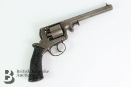54 Bore Adams Semi-hammerless Percussion Revolver