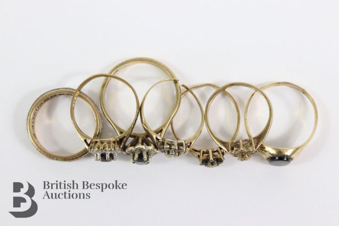 Collection of 9ct Gold Rings - Image 4 of 5