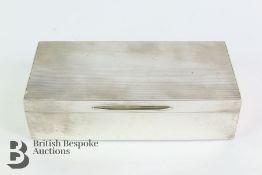 Silver Cigarette Box