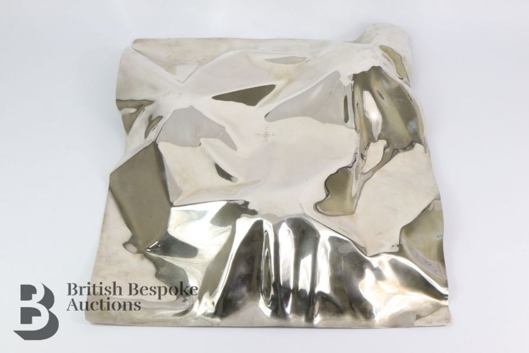 Extra Large Georg Jensen Panton 'Car Crash' Silver Tray - Image 8 of 10