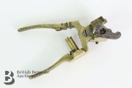 Unusual Brass Bullet Mould