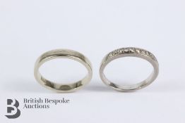 14ct White Gold Half Eternity