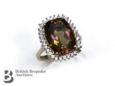 Yellow Gold Citrine Ring