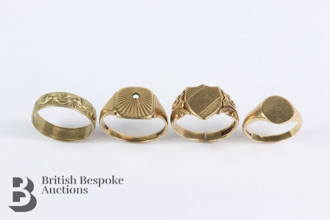 9ct Gold Jewellery - Image 2 of 2
