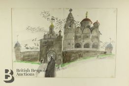 Paul Hogarth OBE, RA (1917-2001) Watercolour
