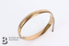 9ct Gold Bangle
