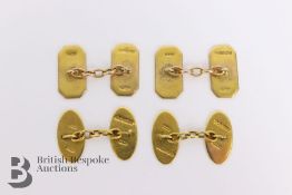 9ct Gold Cufflinks