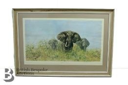 Three David Shepherd Limited Edition Prints