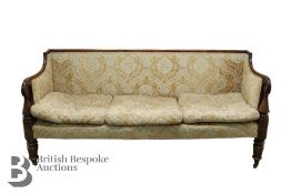 Victorian Mahogany Sofa