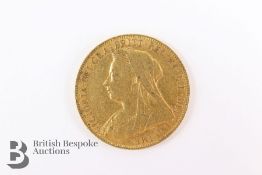 1900 Full Gold Sovereign