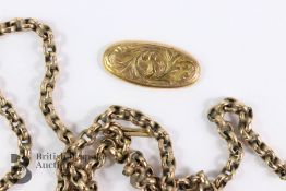 Vintage 9ct Gold Neck Chain