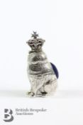 Silver Cat Pin Cushion