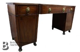 Regency Mahogany Sideboard