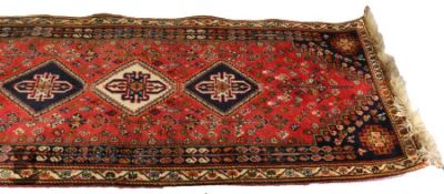 Turkic Wool Rug and Wool Runner