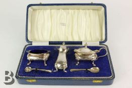 Silver Cruet Set