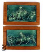 Early 20th Century English Majolica Tiles